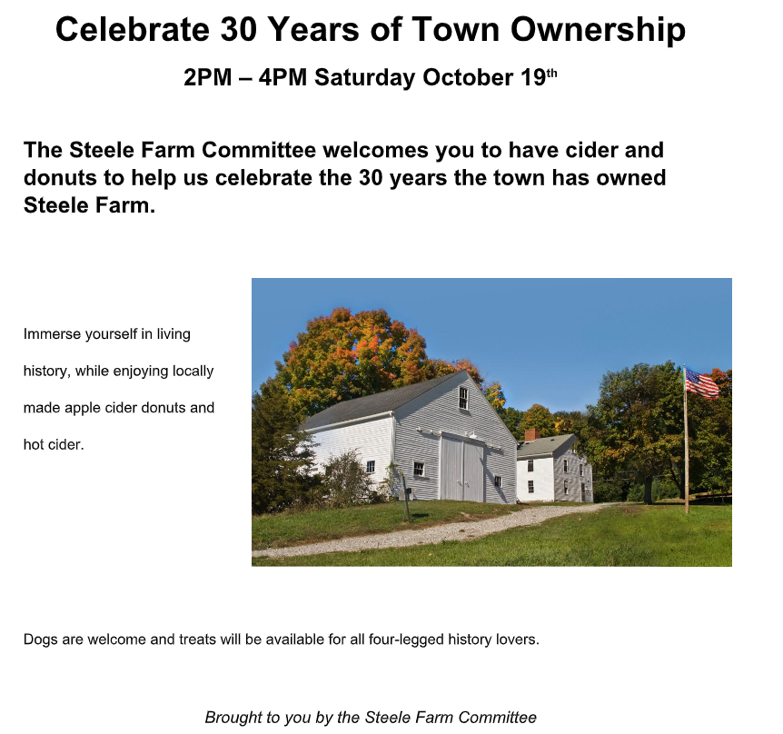 Steele Farm 30th Celebration