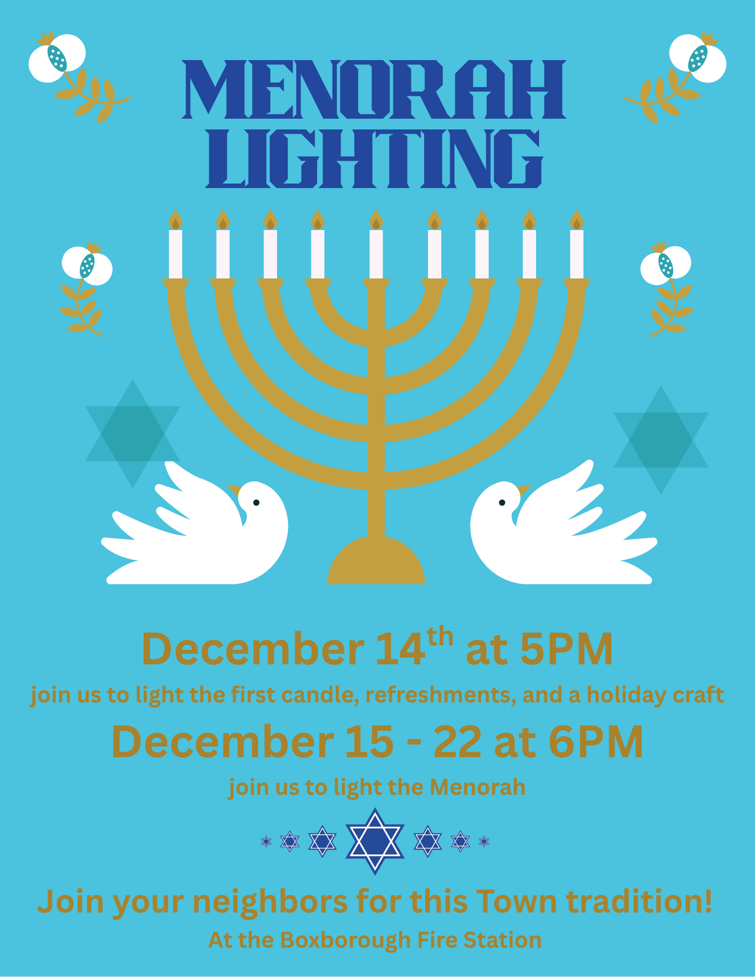 Menorah Lighting 