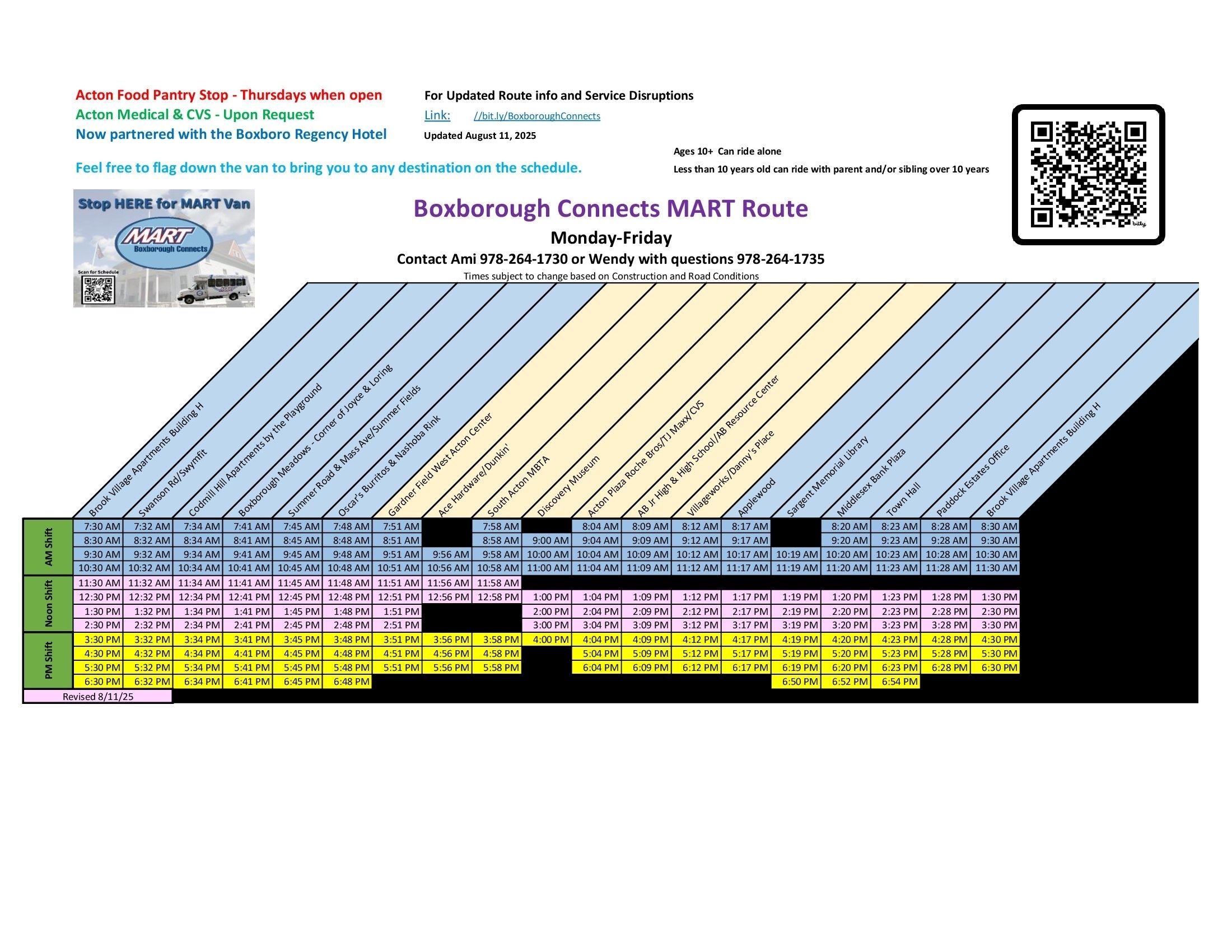 Route and Shift Schedule 11.25.2025_00001